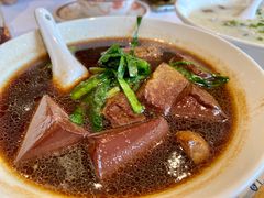 金蒜韭菜猪红-稻香酒家·33年老字号·港式粤菜(富邦中心店)