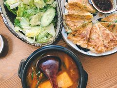 嫩豆腐辣汤-炎蔵牛舌烤肉