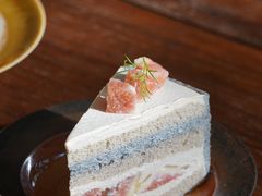 黑芝麻伯爵无花果奶油蛋糕-Homie Canteen(机场路一巷店)