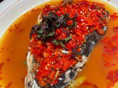 坛香剁椒蒸水库鱼头（半只）-湘上湘(正大中心总店)