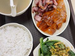 叉烧拼烧鹅腿饭-鹅最好(南光店)