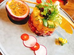 牛油果鲜虾塔塔-巴别塔法餐舍(合作路店)