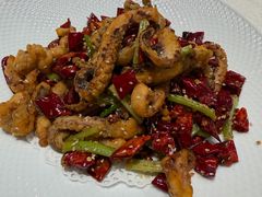 干煸鱿鱼须-大铁勺新津菜(熙悦汇店)