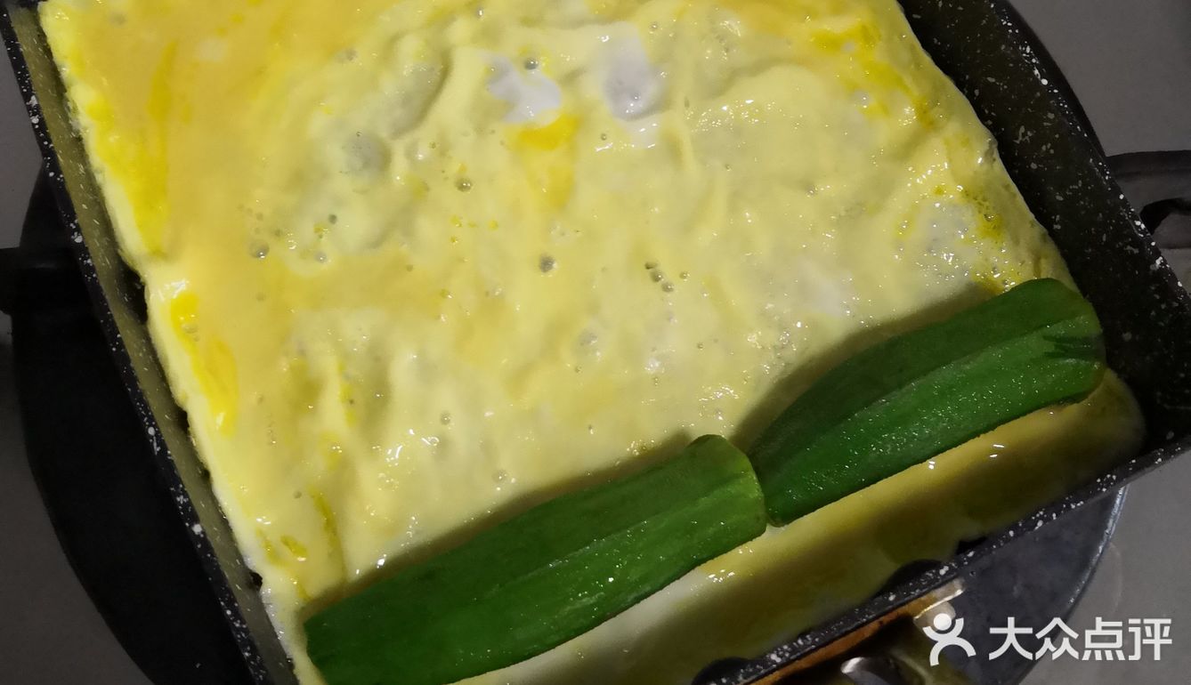 好好吃早饭之秋葵厚蛋烧