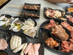 -啊美丽炭火烤肉(滑翔一店)