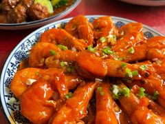 油焖大虾-北大地皖峰饭馆