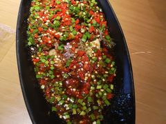 米椒韭香鲫鱼-卞氏菜根香·川菜(青羊万达店)