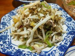 芦苇根炒肉丝-呼吸森林·生态农庄农家乐私房菜