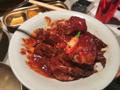 -草家酱蟹炭火烤肉店(珲春南路一店)