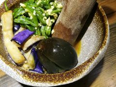 擂辣椒茄子皮蛋-大碗先生(万家丽店)