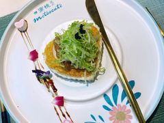 法式香煎鹅肝(客)-蜜桃花开·中西融合菜E&W(南长街店)