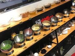自助调料区-蛙太牛牛肉海鲜自助火锅(台江万达店)