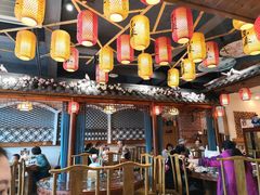 大堂-东来菜馆•手抓海鲜家常菜•海鲜锅贴(鸽子窝店)