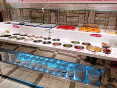 自助调料区-前门后头老北京铜锅涮肉·京味菜·烤鸭(伊藤洋华堂店)