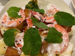 菠萝油条虾-鹿港小镇(黄金店)
