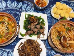傣族薄荷牙签肉-云南李记罐罐米线饵丝小吃(汉中门金鹰店)