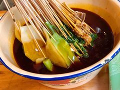 辣卤串串-拈签一笑黄牛肉辣卤串串