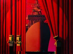 -Nathalie Djurberg与Hans Berg“牛皮纸包裹的月亮”-Prada荣宅当季展览