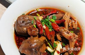 Duck Head and Duck Feet Platter