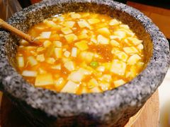 石锅鸡汤豆腐-绿茶餐厅(石家庄万象城店)