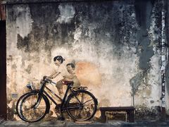 -槟城街头艺术街区