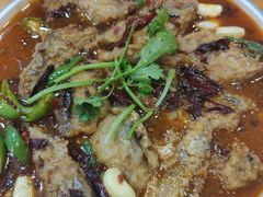 红烧带鱼-胖子特色大盘鸡蒜爆鱼(幸福家园东区店)