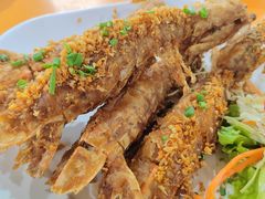 -班赞海鲜市场胖阿姨加工点