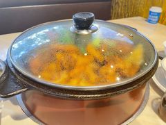 -蜀八婆鲍鱼鸡煲虾(宝安坪洲店)