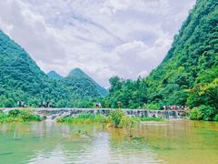 -小七孔景区-六十八级跌水瀑布