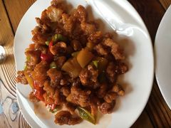菠萝古老肉-闯关东东北农家菜(崂山石老人店)