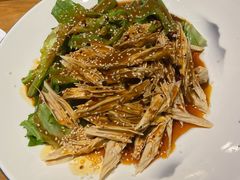 麻酱腐竹油麦菜-陶然居·重庆菜(解放碑店)