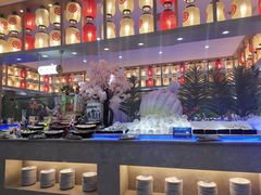 自助取餐区-锤头鲨毛肚海鲜烤肉自助餐厅(国购广场店)