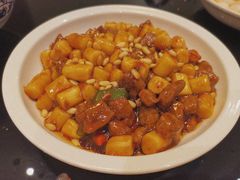 松子牛肉炒年糕-兔爸私家小厨(新北万达店)