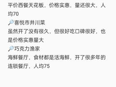 -巧克力渔家.小船海鲜胶东菜(万平口店)