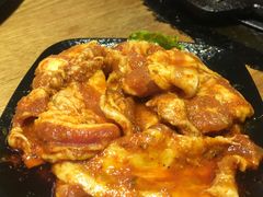 赞酱秘制五花肉-赞酱川式烤肉(蜀都万达店)