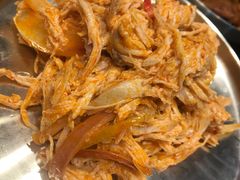 柠汁拌鸡丝-坛子李地摊烤肉(罗斯福店)