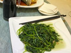 蒜蓉番薯叶-桃园盛宴·岭南粤菜·手工茶点(南庄店)