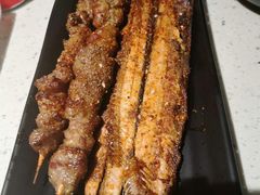热气羊肉串-京韵胡同·酱香羊蝎子火锅涮肉(长寿路店)