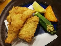 炸河豚鱼骨-天正河鲀·河豚亭(大连店)