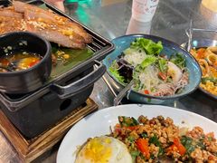炭烤秘制猪颈肉-simply thai天泰(长泰广场店)