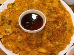 泡菜饼-喇喇排骨火锅·传统韩式脊骨汤(望京西园总店)