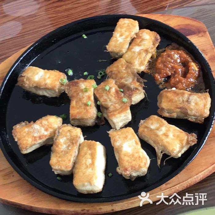 铁板毛豆腐