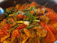 -贵州辣子鸡番茄鸡