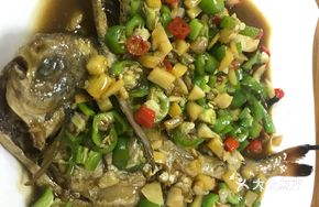 Braised Spanish Mackerel
