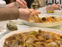 茄子炖蚬子-日丰园海肠水饺·老字号大连海鲜(和平广场店)