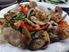 姜葱炒花甲-钱大妈海鲜饭店(保利林语店)