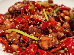 干煸辣子鸡-汉小城·老铫子藕汤·乡野湖北菜(江汉路吉庆街店)