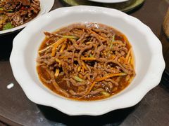 馓子牛肉丝-刘胖子家常菜(金色港湾店)