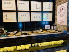 自助调料区-蓉客成都火锅·招牌麻辣牛杂·特色香辣蹄花(凌水店)