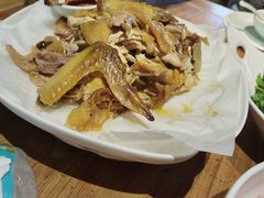 -头上红煨盐鸡·非遗院子餐厅